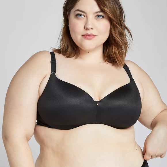 Cacique Other - Cacique Invisible Backsmoother Lightly Lined Balconette Bra Size 44F